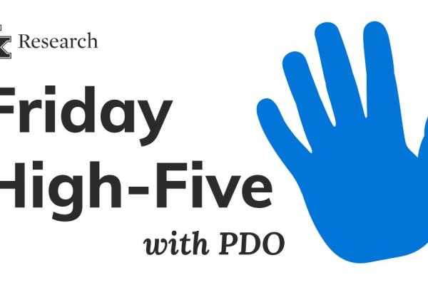 Friday High-Five with PDO