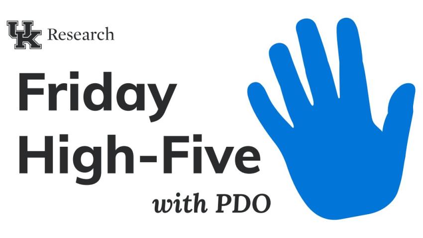 Friday High-Five with PDO