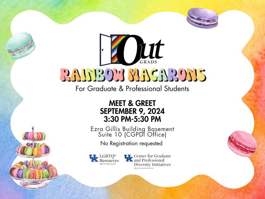 Outgrad rainbow macrons